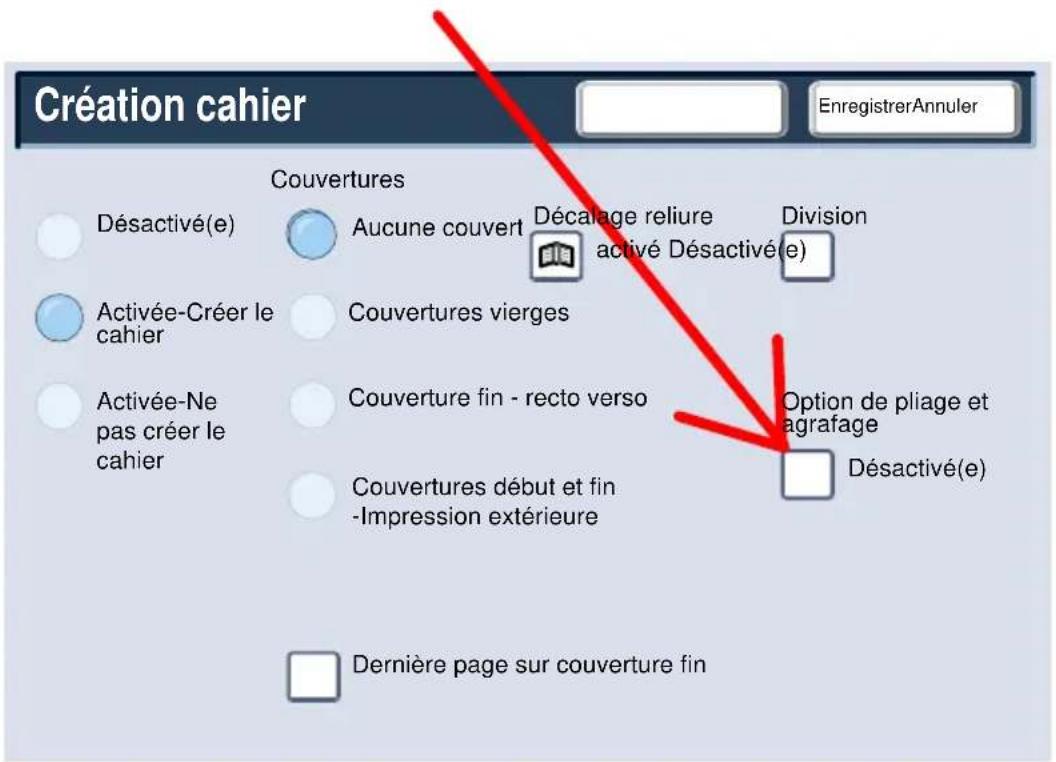 XEROX DocuColor 252 - Création cahier - 1