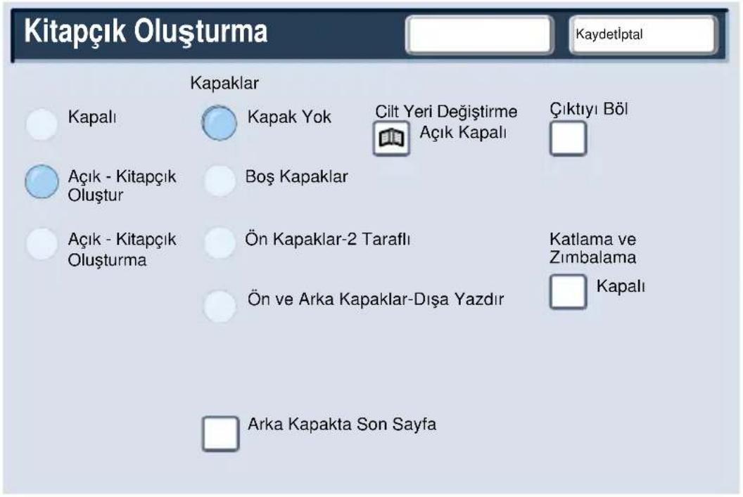 XEROX DocuColor 252 - Kitapçık Oluşturma - 1