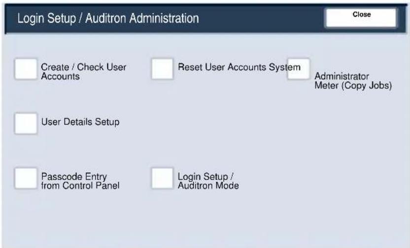XEROX DocuColor 252 - System Administrator Menu Overview - 2