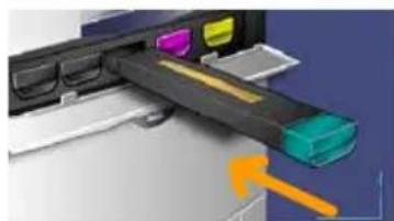 XEROX DocuColor 252 - Remplacement des cartouches de toner - 1