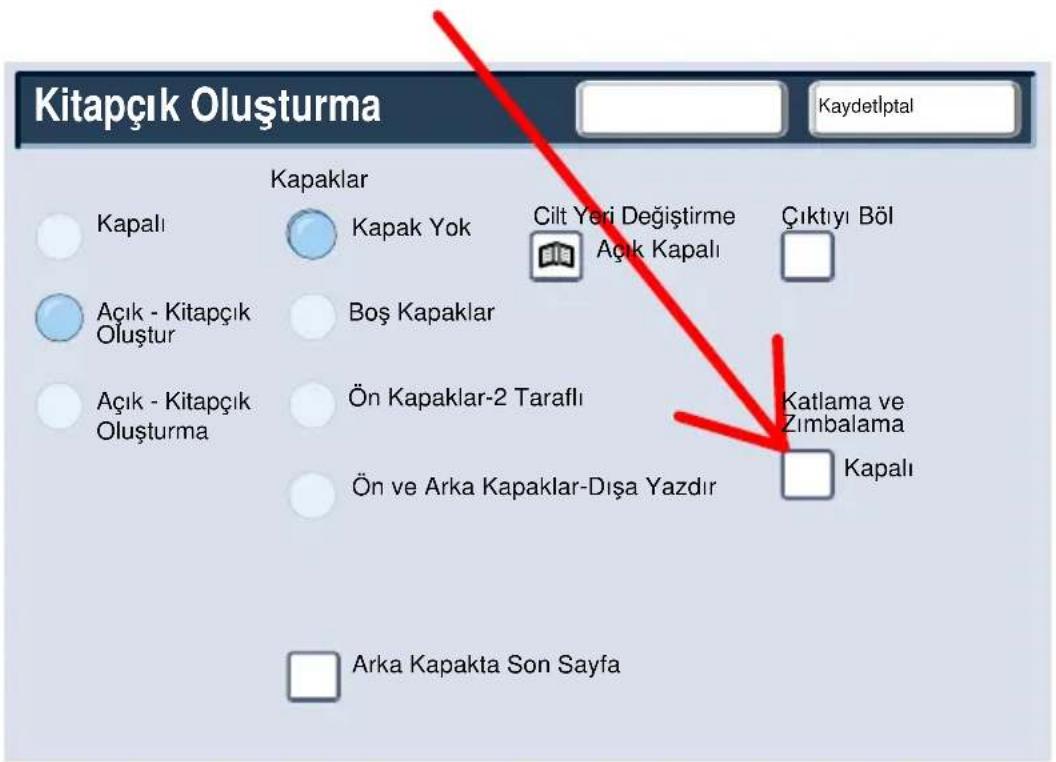 XEROX DocuColor 252 - Kitapçık Oluşturma - 1