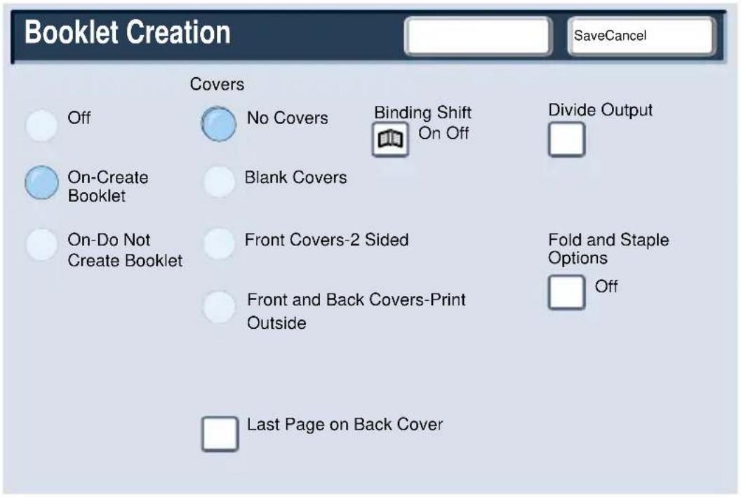 XEROX DocuColor 252 - Booklet Creation - 1