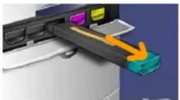 XEROX DocuColor 252 - Toner Kartuşlarının Değiştirilmesi - 2