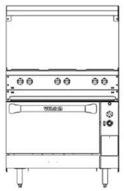 Vulcan EV48S-8FP - ELECTRIC RESTAURANT RANGE MODELS - 3