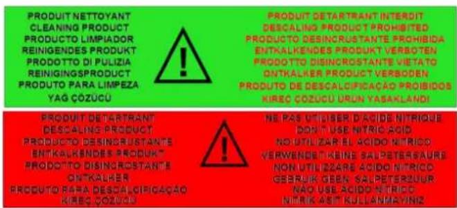 Vulcan C24EO5 - REMPLACEMENT DES BIDONS DE PRODUIT : - 2