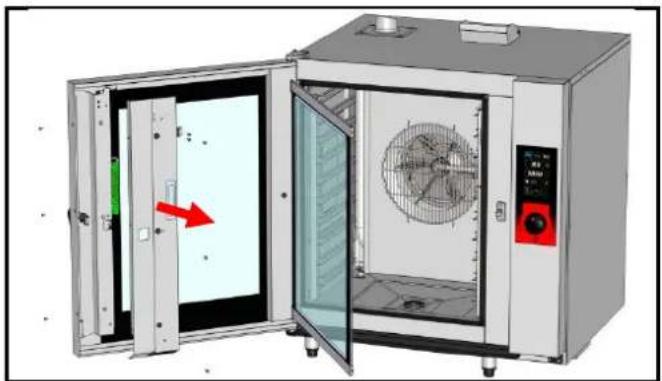 Vulcan C24EO5 - Opening the door panelling - 1