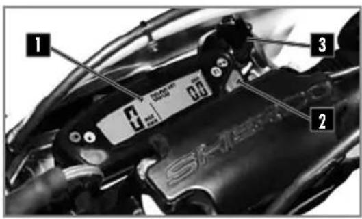 Sherco 500 SEF (2024) - Instrumentenanzeige - 1