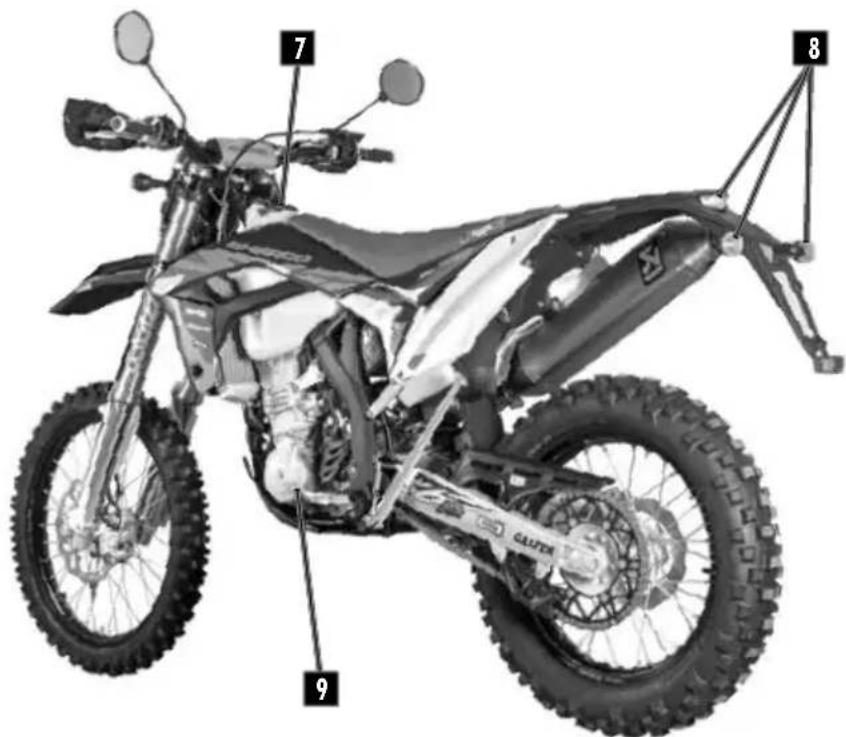 Sherco 500 SEF (2024) - Left side - 1