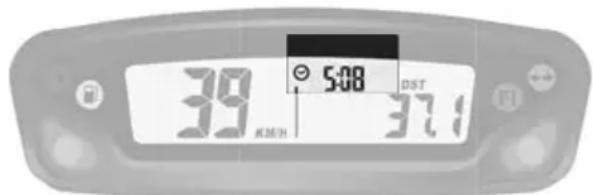 Sherco 500 SEF (2024) - Funktion SPD Momentangeschwindigkeit (Displays 1 und 2): - 8
