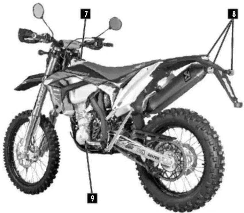 Sherco 500 SEF (2024) - ■ Linke Seite - 1