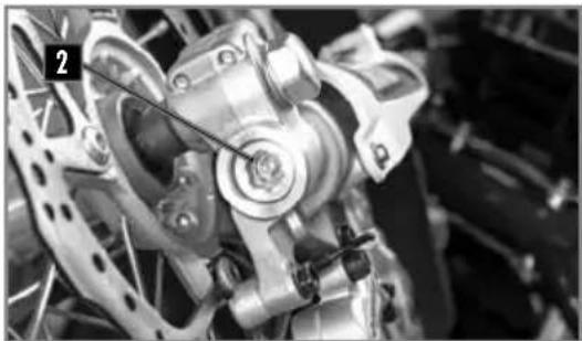 Sherco 500 SEF (2024) - EINSTellen DER ZUGSTufe DER GABEL - 1