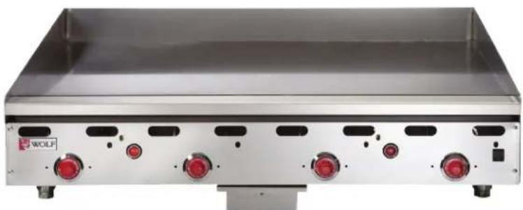 Vulcan 924RX - HEAVY DUTY GAS GRIDDLES - 2