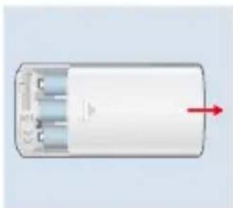 AVM FRITZ!DECT 302 - Cambiar las pilas - 1