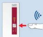 AVM FRITZ!Repeater 1750E - FRITZ!WLAN Repeater 1750E: conectarse a la red inalámbrica pulsando un botón - 3