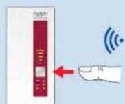 AVM FRITZ!Repeater 1750E - Connecting the FRITZ!WLAN Repeater 1750E with Wireless LAN at the Touch of a Button - 3