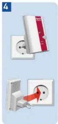 AVM FRITZ!Repeater 310 - Conectar el FRITZ!WLAN Repeater 310 a la red Wi-Fi pulsando un botón - 3