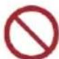 GEWA G9 - Do not use or store in the following locations - 1