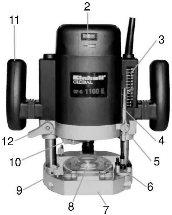 EINHELL OF-G 1100E - I - 2