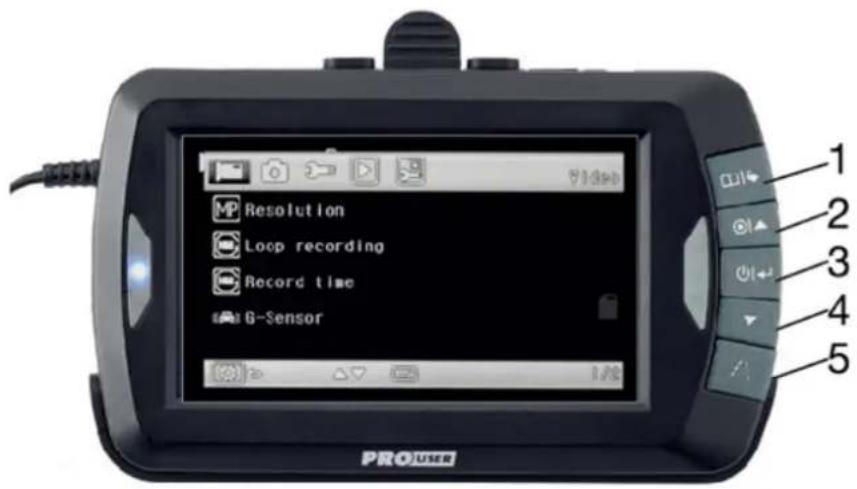 Pro-User DRC4310DC - WERKING (Dashcam) - 1
