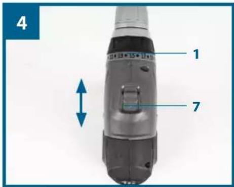 Workzone WZAS 14 4 Li - Perforazione (Fig. 4/Pos. 1) - 1