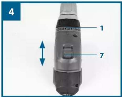 Workzone WZAS 14 4 Li - Perçage (fig. 4/pos. 1) - 1