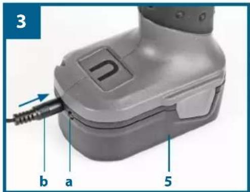 Workzone WZAS 14 4 Li - Charge de l'accumulateur (fig. 2-3) - 2