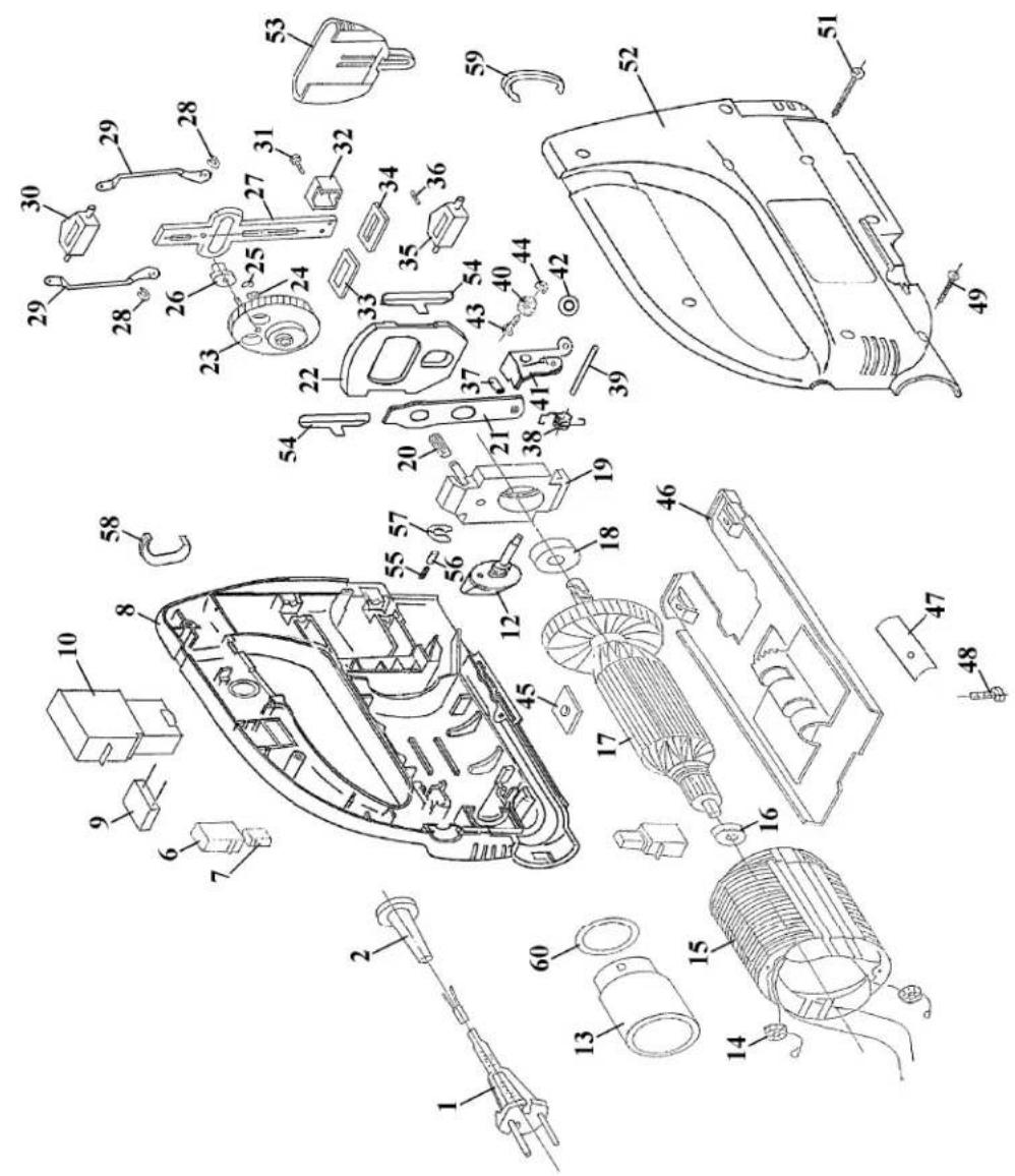 EINHELL PS-G 500 E - Description - 1