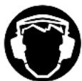 Alpha Tools KS 205 - Proszę zakładać okulary ochronne - 1