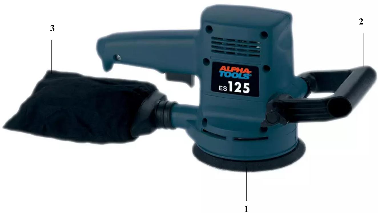 Alpha Tools ES 125 - Technical data: - 1