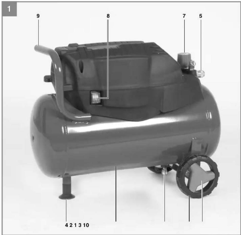 EINHELL TH-AC 240/24/10 OF - 1