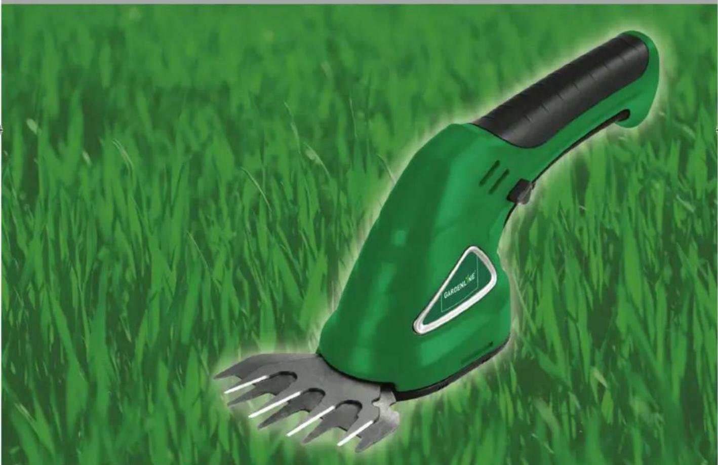 Gardenline GLGS 7 2 Li - Akku-Gras- und Strauchschere - 1