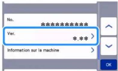 BROTHER SDX2200D - ■Mise à jour à partir de l'écran de réglages - 2