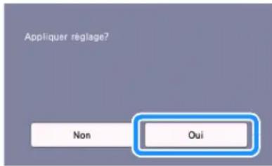 BROTHER SDX1250 - Lorsque le message ci-dessous s'affiche, appuyez sur la touche « Oui ». - 1