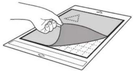 BROTHER SDX1250 - Retrait du matériau (tissu pour pièces pour quilting (courtepointe)) - 1