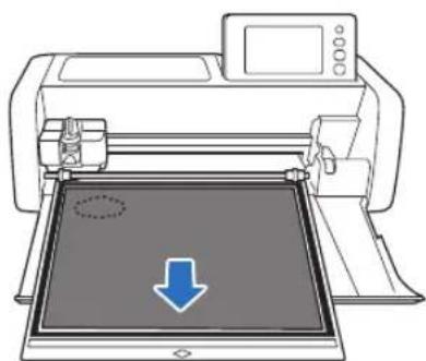 BROTHER SDX1250 - Appuyez sur sur le panneau de commande pour enlever le support. - 1