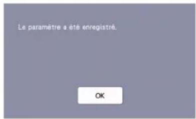 BROTHER SDX1250 - Lorsque le message suivant s'affiche, appuyez sur la touche « OK ». - 1