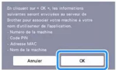 BROTHER SDX1250 - Appuyez sur la touche « OK ». - 1