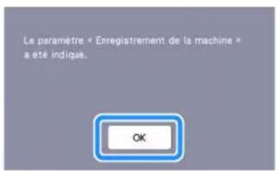 BROTHER SDX1250 - Appuyez sur la touche « OK ». - 1