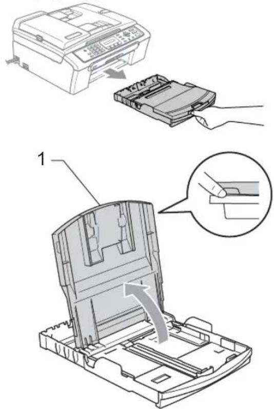 BROTHER MFC-260C - Chargement du papier et autres supports - 1