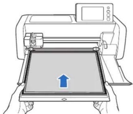 BROTHER SDX1500 - ■Insertion du matériau - 1