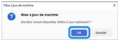 BROTHER SDX1500 - Démarrez CanvasWorkspace, puis cliquez sur [Rechercher la dernière mise à jour de ScanNCut DX...] dans le menu [Aide]. - 2