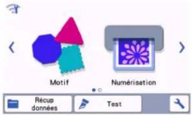 BROTHER SDX125i - Mise sous/hors tension de la machine - 4