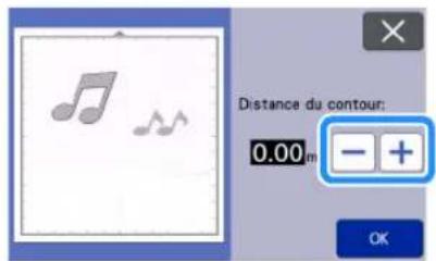 BROTHER SDX125i - Appuyez sur ou sur pour modifier le réglage. - 1