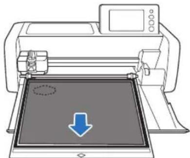 BROTHER SDX125i - Appuyez sur le panneau de commande pour enlever le support. - 1