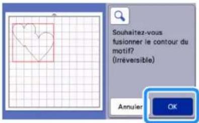 BROTHER SDX125e - Fusion (fusionner les contours de plusieurs motifs) - 7