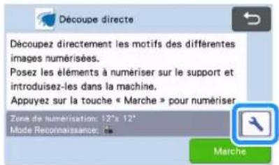 BROTHER SDX125e - Sélectionnez le mode de numérisation en fonction du matériau à numériser. - 1