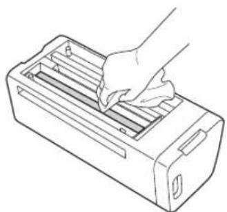 BROTHER SDX125e - Nettoyage de la vitre du scanner - 5