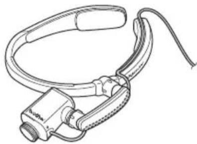 BROTHER AiRScouter WD-370B - Basculer l'affichage de l'écran sur l'œil droit - 1