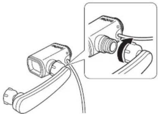 BROTHER AiRScouter WD-370B - Basculer l'affichage de l'écran sur l'œil droit - 6