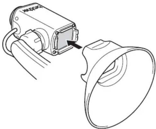 BROTHER AiRScouter WD-370B - Remplacer l'œilleton - 2
